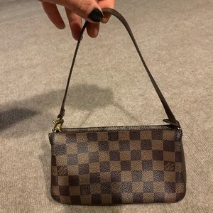 Louis Vuitton Damier pouchette accessories bag